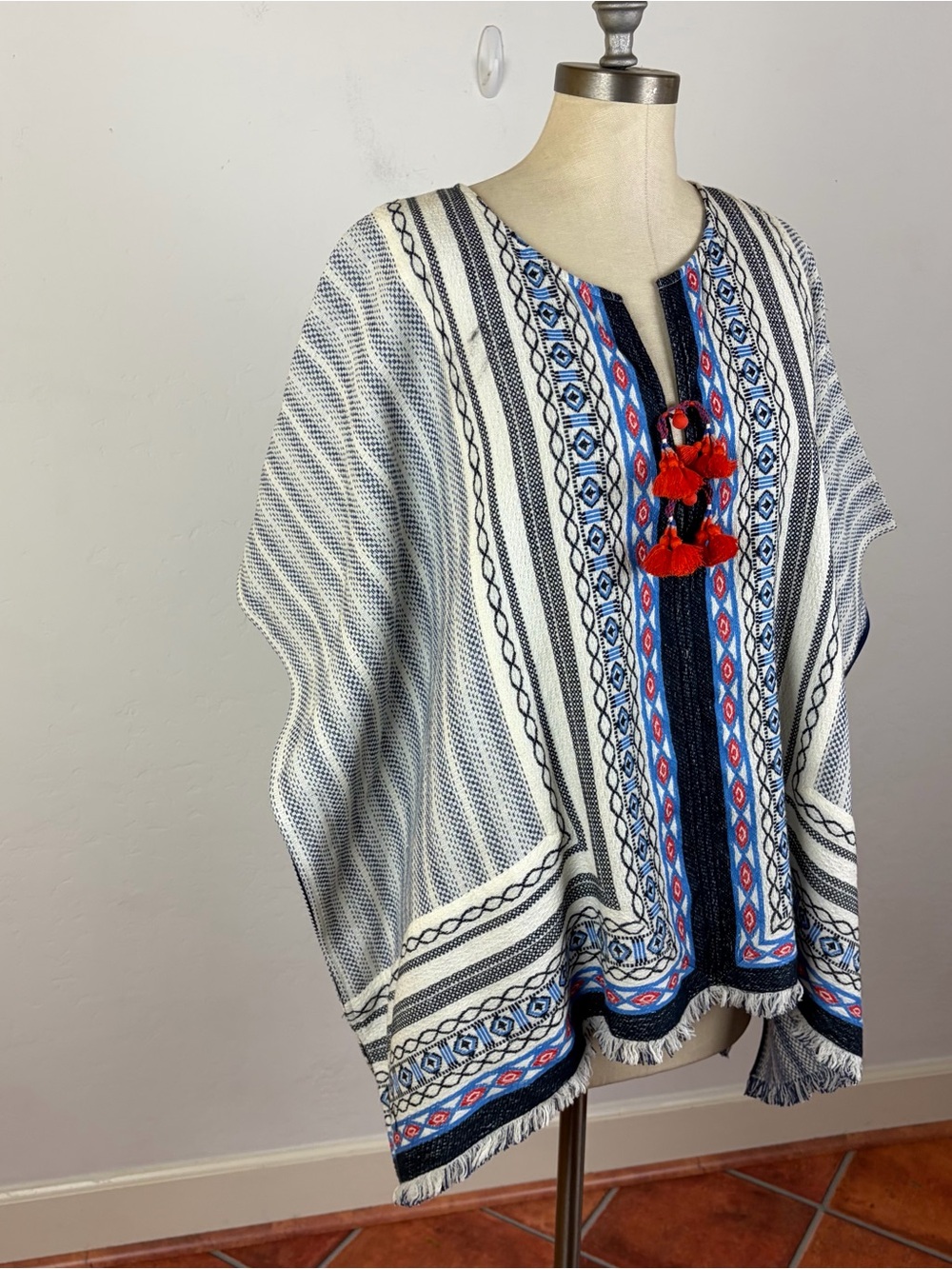 Tory Burch Blaire Poncho - Picture 3 of 10